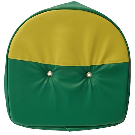 Aftermarket Seat Cushion, Green & Yellow T295GY